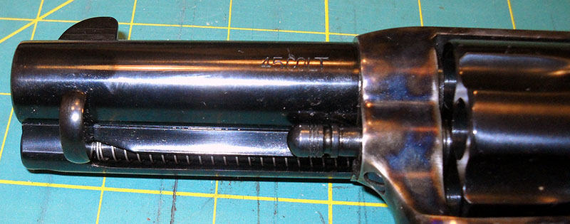 detail, Thunderer barrel, left side